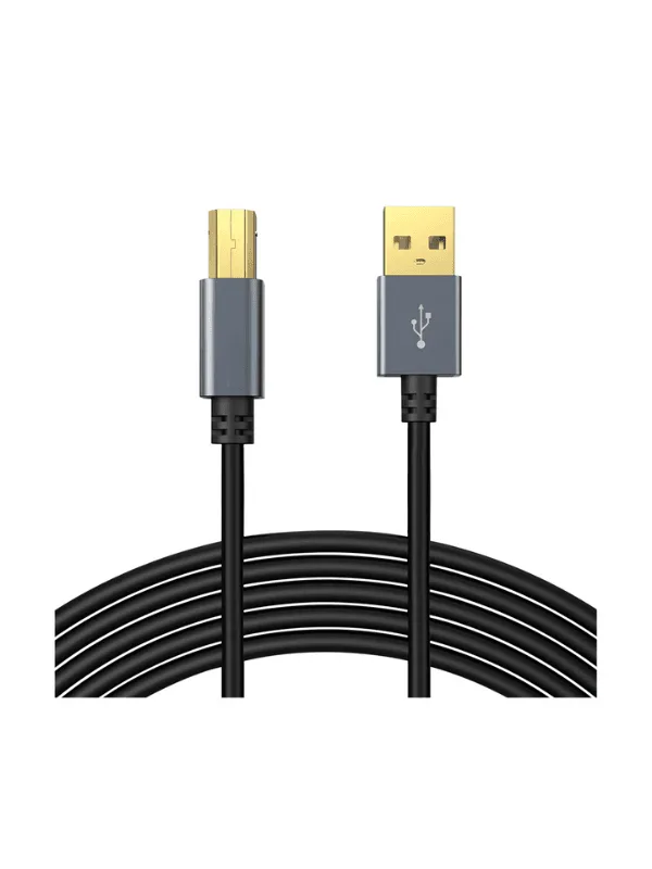 Durable USB Printer Cable USB A to USB B Cord