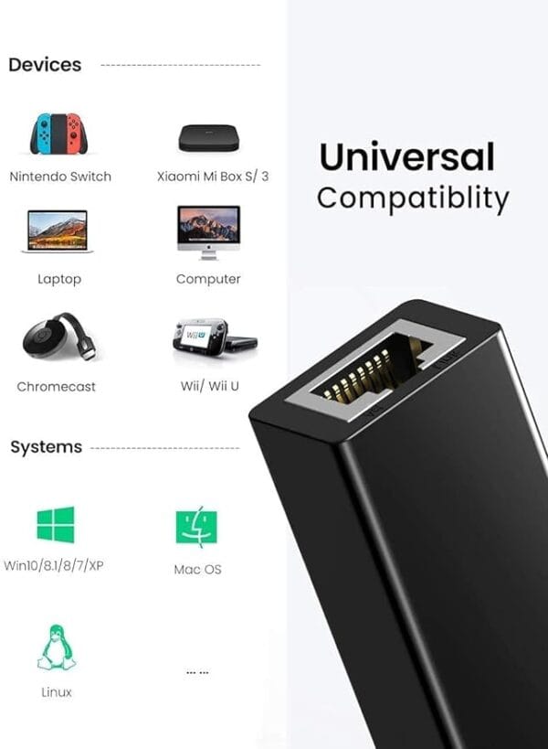 USB-C to RJ45 Ethernet Adapter