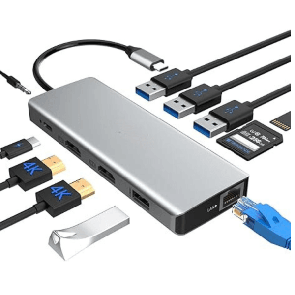 Docking Station 11 In 1