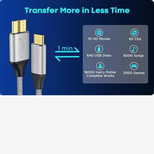 USB-C To Hard Disk Cable